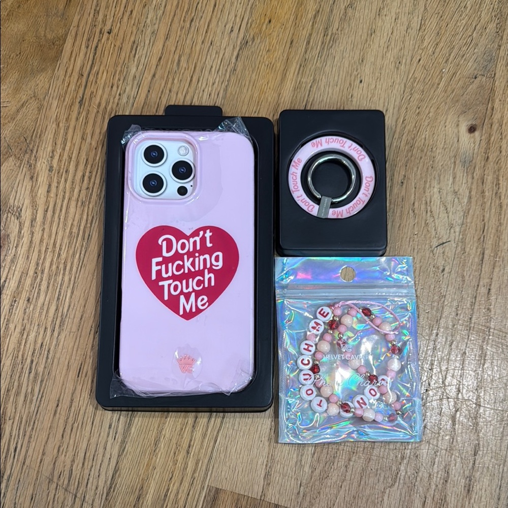 Velvet Caviar Pink Heart iPhone Case